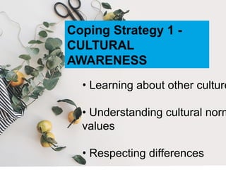 coping with the challenges of intercultural communication | PPTX