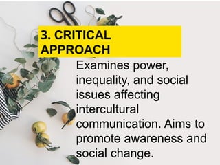 coping with the challenges of intercultural communication | PPTX