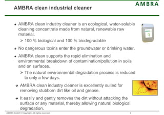 Ambra Solutions Petrochemical Industry | PDF