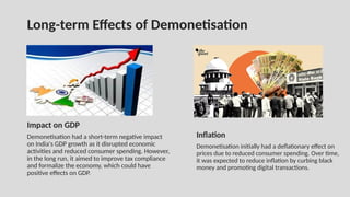 demonetisation in india, its history, pros and cons, etc | PPTX
