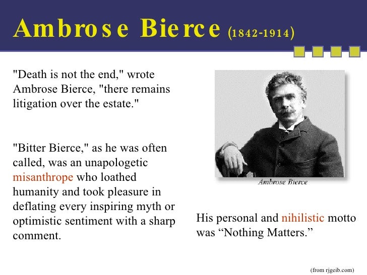 Image result for ambrose bierce