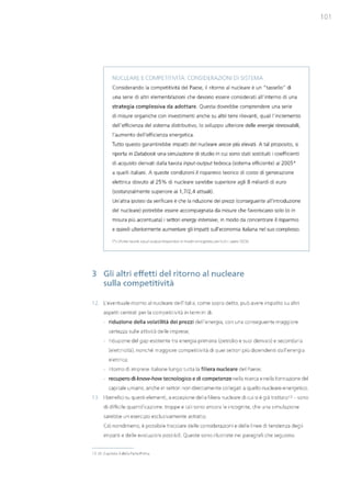 Studio Ambrosetti sul Nucleare