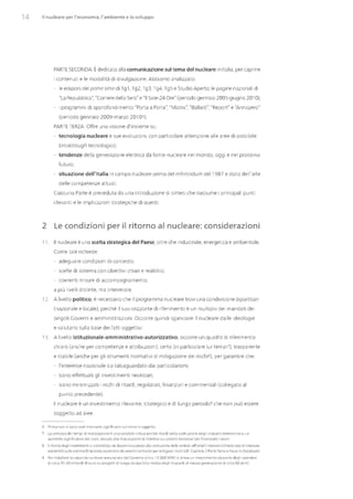 Studio Ambrosetti sul Nucleare