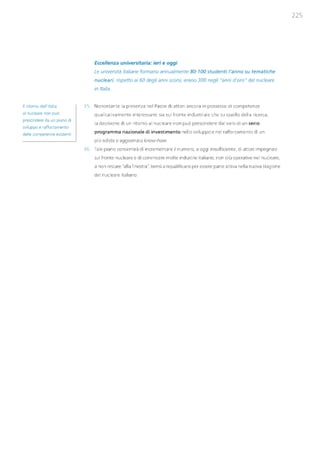 Studio Ambrosetti sul Nucleare