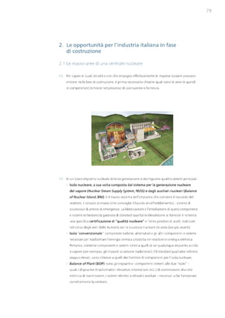 Studio Ambrosetti sul Nucleare