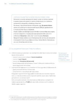 Studio Ambrosetti sul Nucleare