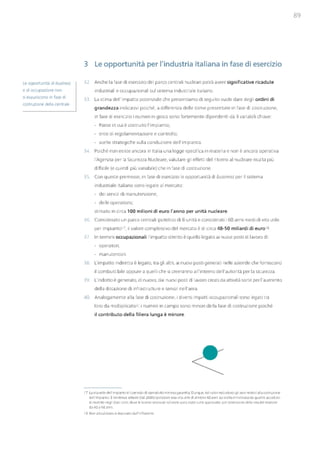 Studio Ambrosetti sul Nucleare