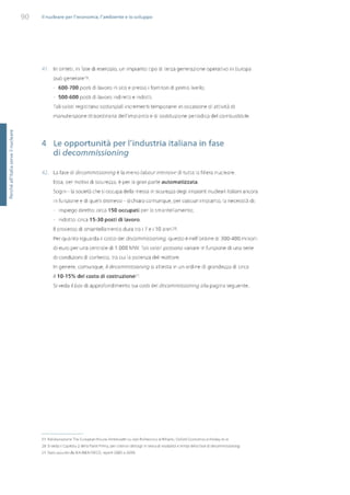 Studio Ambrosetti sul Nucleare