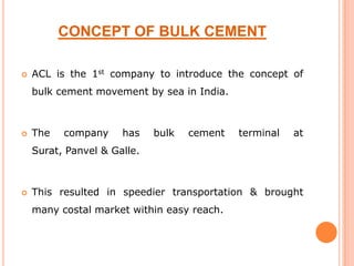 Finally, the company established in September  in 1986 & started its production in October in 1986. Company setup 2nd plant in Kodinar its called          GajAmbuja Line-1 in 1992.& 3rd one GajAmbuja Line-2 in 1998.Ambuja Cement Ltd.(ACL) was earlier known as GACL. Now it is known as Ambuja Cement Ltd. After taken over by HOLCIM GROUP.Presently, the total cement production capacity of the company is 18.5 million tonnes.Presently ACL  is the most profitable cement company in INDIA.