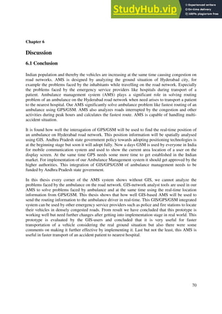 Ambulance Management System Using GIS | PDF