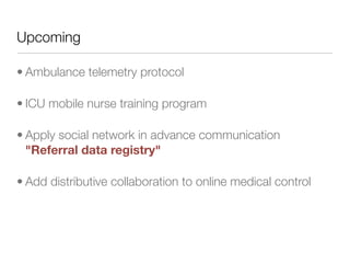 Telemetry Training Program Ambulance telemetry - Ubonratchathani | PDF
