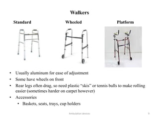 Ambulation devices final | PPTX