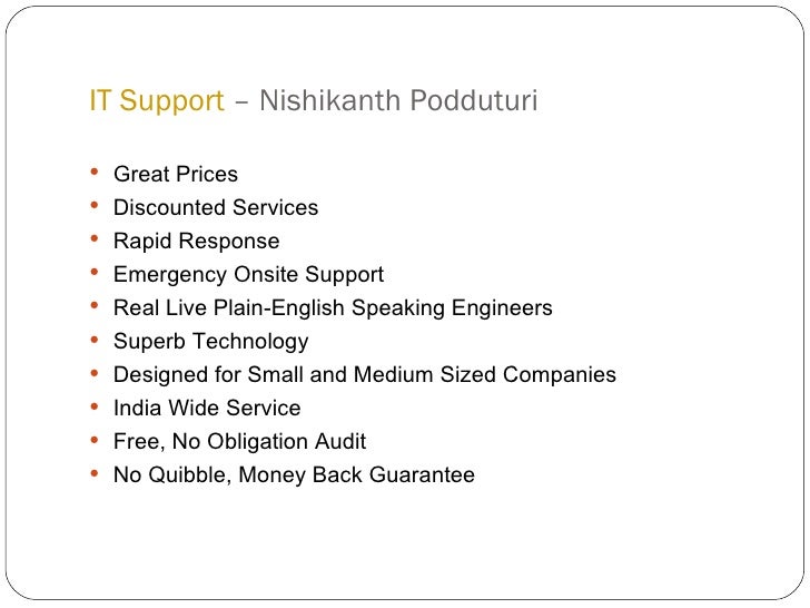 annual maintenance contract annual maintenance contract for it services