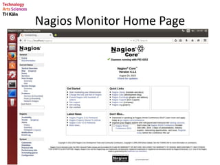 Nagios Monitor Home Page
 
