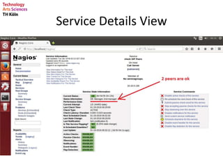 Service Details View
 
