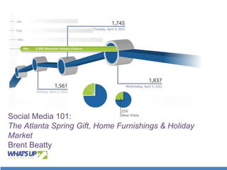 Social Media 101:  The Atlanta Spring Gift, Home Furnishings & Holiday MarketBrent Beatty 