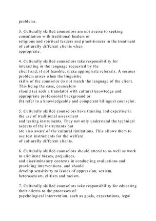 AMCD Multicultural Counseling Competencies I. Coun.docx