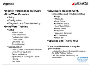Advanced Motion Controls drive ware and digiflex product overview march ...