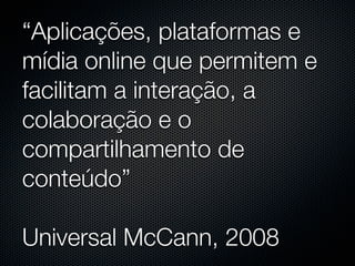 Amcham - Redes Sociais