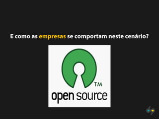 E como as empresas se comportam neste cenário?
 