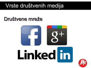 Društvene mreže: (Nove) alatke za biznis i marketing