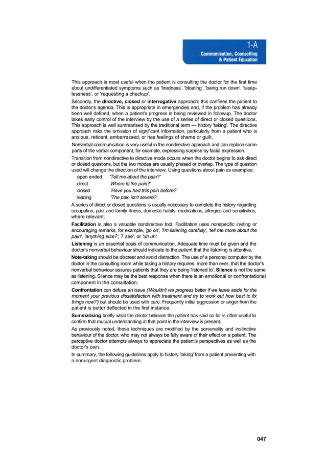 Amc handbook of clinical assessment 2007