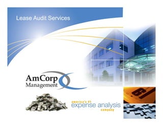 Lease Audit Services
 