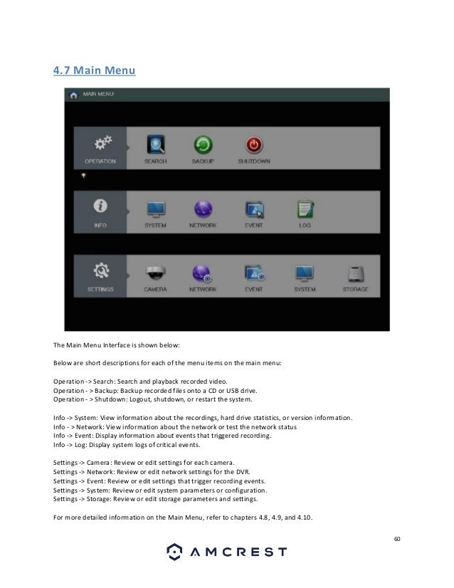 Amcrest HDCVI DVR User Manual