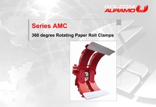 Series AMC 360 degree Rotating Paper Roll Clamps   