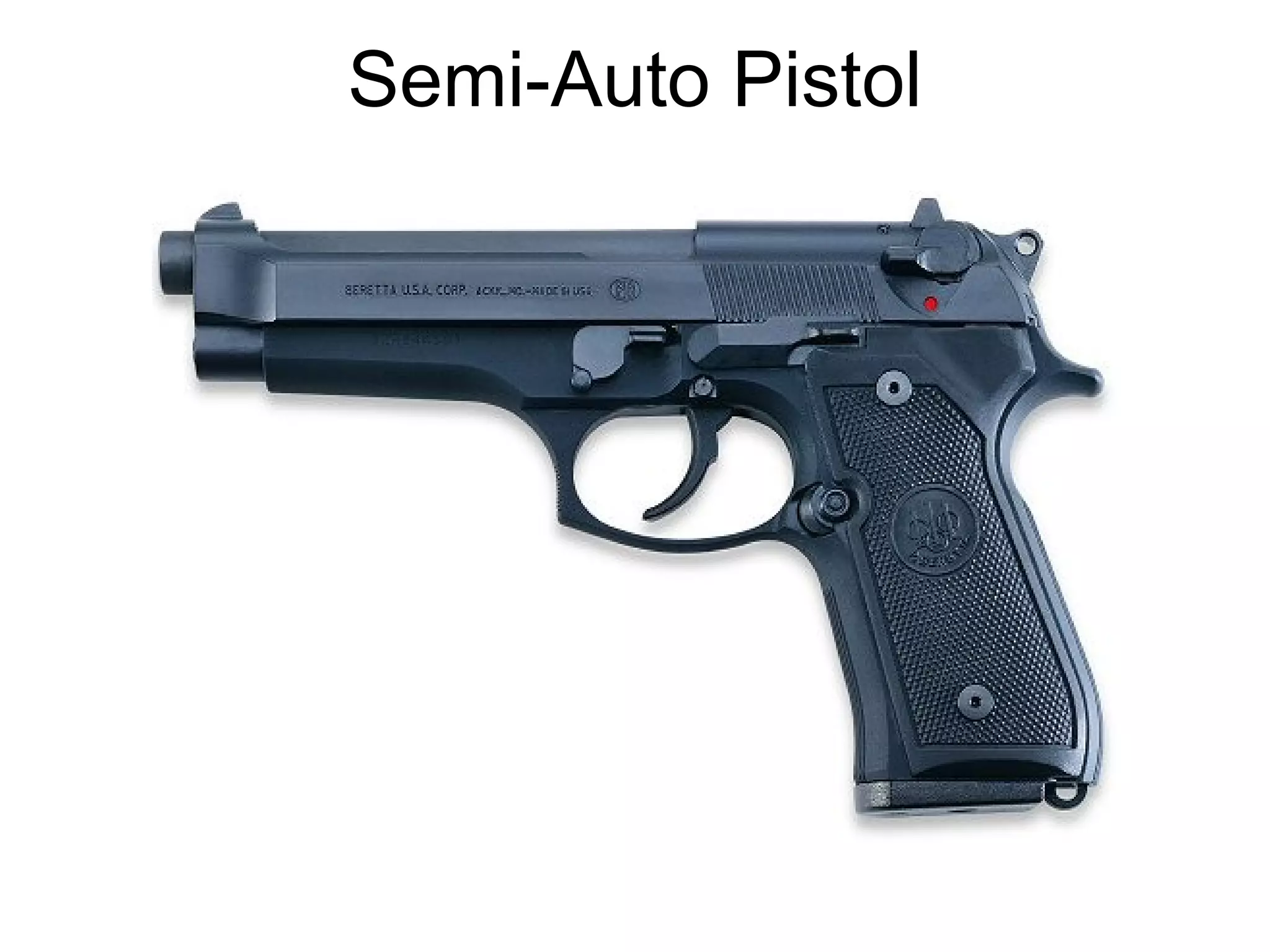 Semi-Auto Pistol 