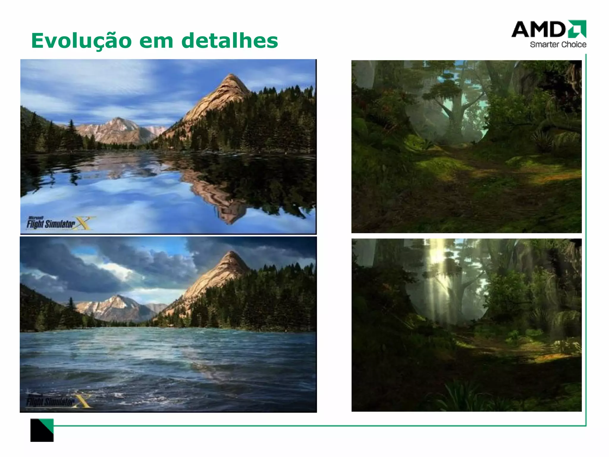Evolução em detalhes 