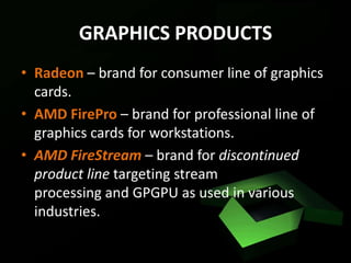 Advanced Micro Devices - AMD | PPTX