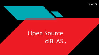 Open Source
clBLAS
 