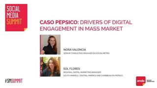 7 Disparadores de
engagement en
social media en el
mercado masivo.
 
