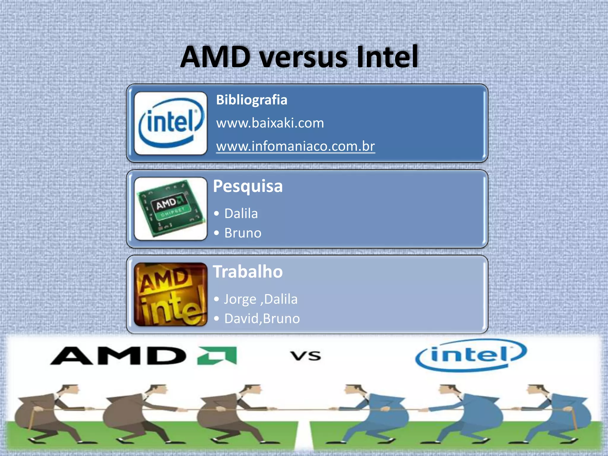 AMD versus Intel