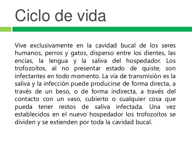 La liberación de los parásitos