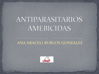 ANA ARACELI BURGOS GONZALEZ
 