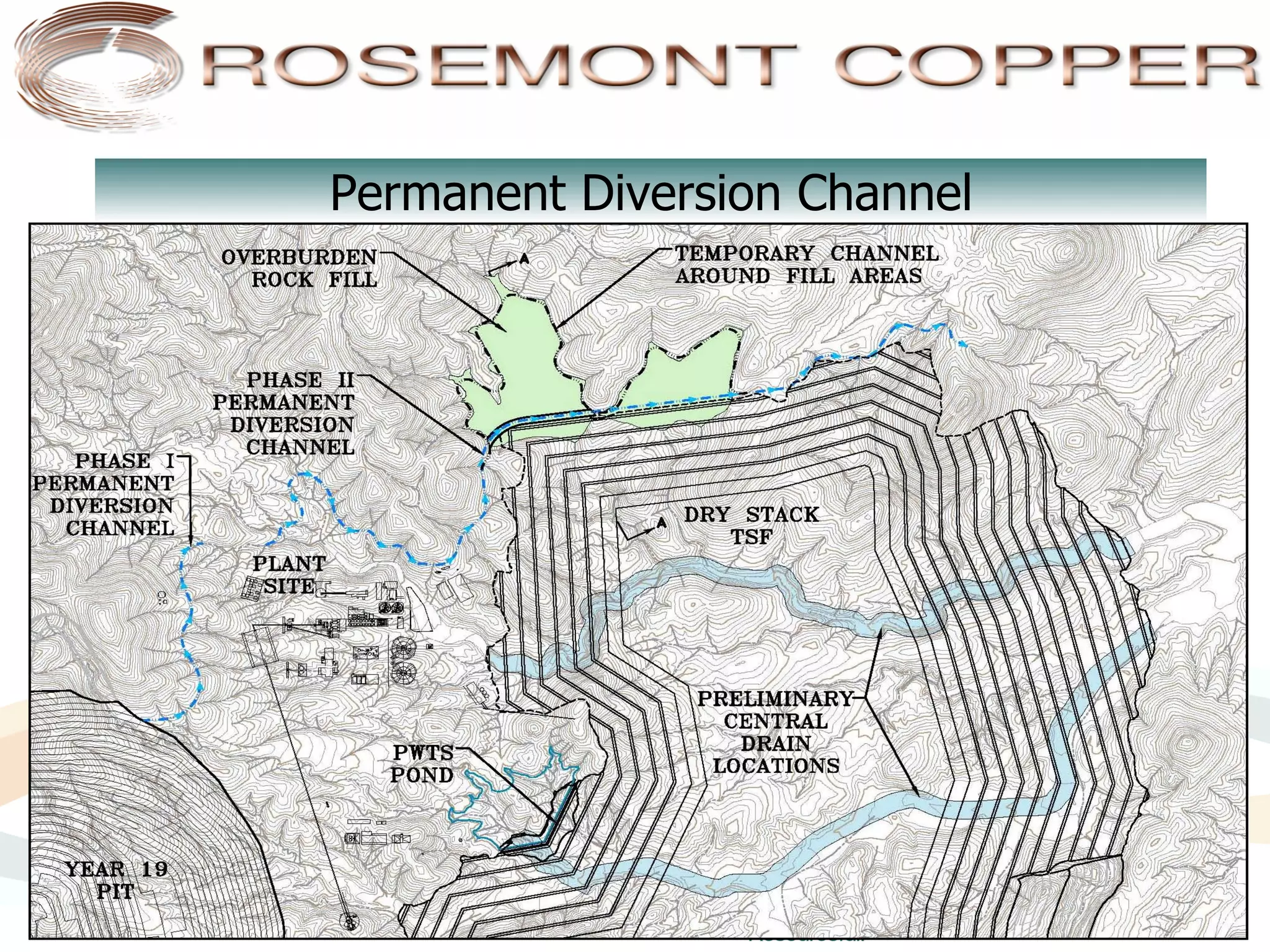 Permanent Diversion Channel
 