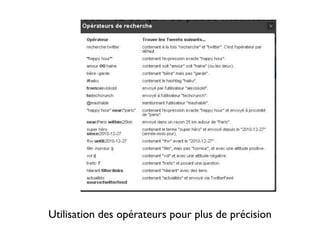 Utilisation des opérateurs pour plus de précision
 