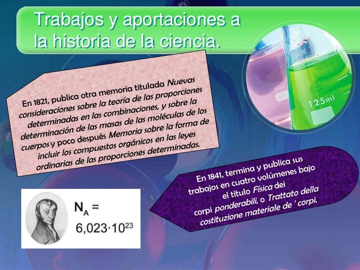 Amedeo avogadro (Lisariel Murillo)
