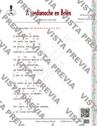 1
Salmos • Himnos • Cánticos © 2024, Ani-Ann | Cancionero
Edición y acordes por
Ani – Ann
Alabanzas a nuestro Dios
Navidad...