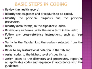 medical coding basic | PPTX