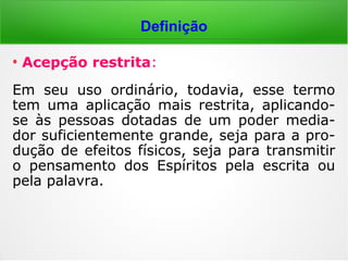 100 d.C. em diante
Hippolyte Léon Denizard Rivail,
usando o pseudônimo de Allan
Kardec, publica em 18 de abril
de 1857 a primeira obra da co-
dificação, dando início ao Espi-
ritismo “moderno”. Seguindo o
critério do Controle Universal
do Ensino dos Espíritos codifica
toda a doutrina, dando-lhe cor
po e publicando várias obras.
Allan Kardec
(1804-1869)
 