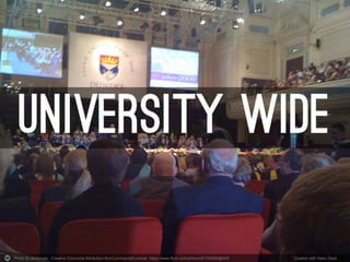 Photo by doctorvee - Creative Commons Attribution-NonCommercial License https://www.flickr.com/photos/81795065@N00 Created with Haiku Deck 
 