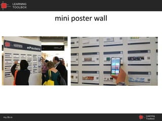 LEARNING
TOOLBOX
Learning
Toolbox
my.ltb.io
mini poster wall
 