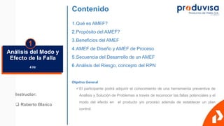 Análisis del Modo y Efecto de Fallas AMEF.ppt