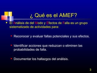 AMEF | PPT