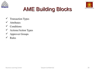 Ame in oracle hrms | PPT
