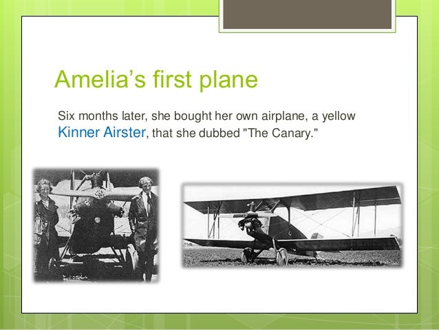 Amelia earhart essay