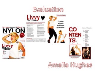     Evaluation Amelia Hughes 